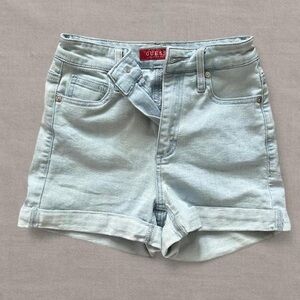 GUESS Women's Light Blue Denim Shorts